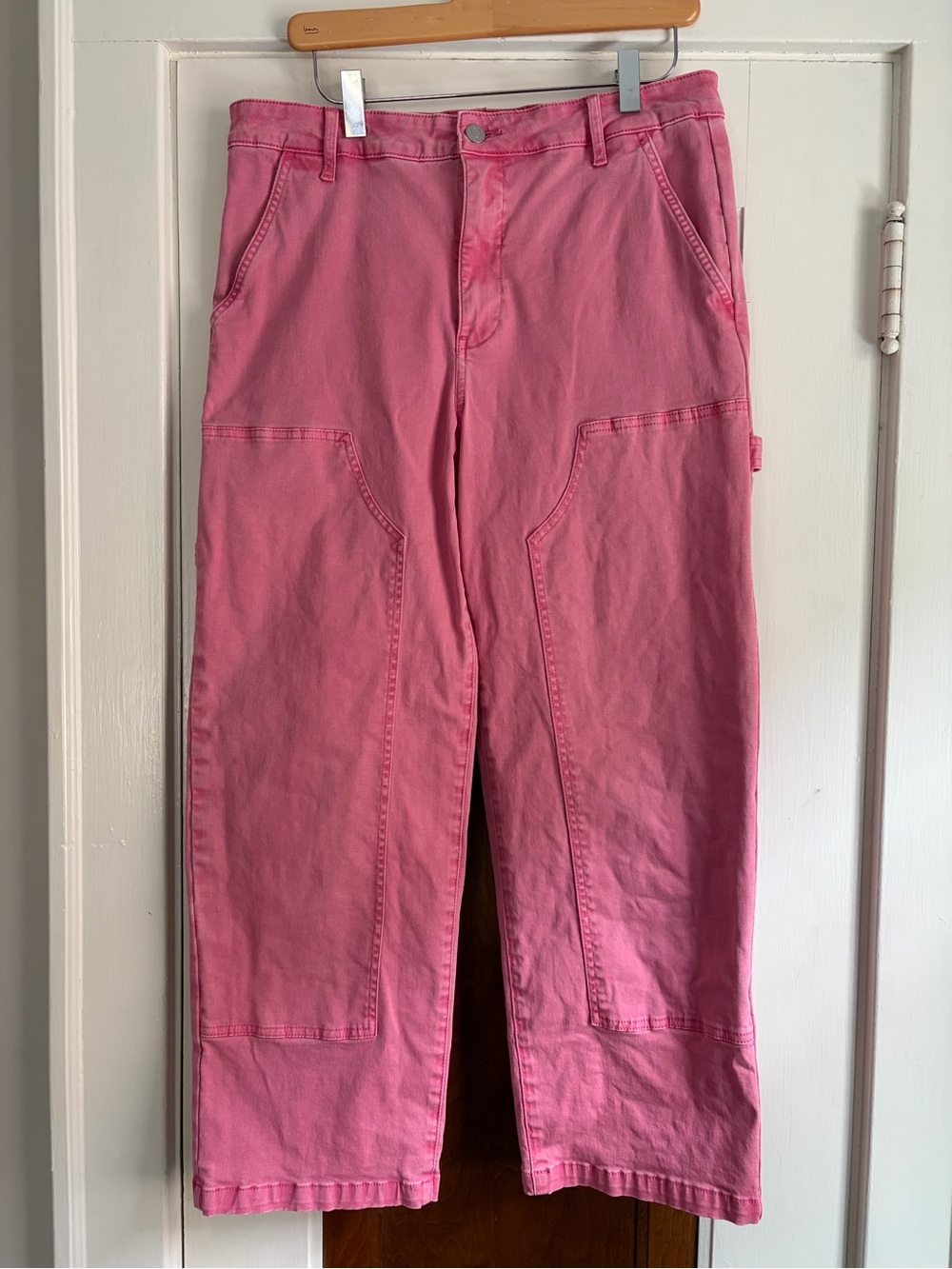 Pistola Pink Ashton Straight Leg Carpenter Pants